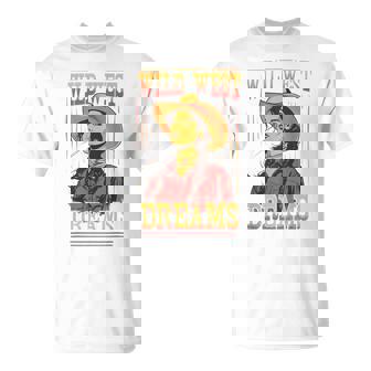 Wild West Dreams Country Western Cowgirl Rodeo グラフィック Tシャツ - Kawaiitshirt