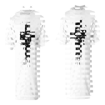 Witchyibes クロス ゴシック 美的 オカルトアート Tシャツ - Kawaiitshirt