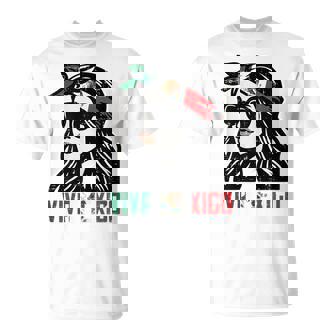 Woman Viva Mexico Flag Cinco De Mayo Mexican Girls T-Shirt | Mazezy