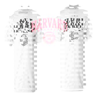 Women's Classic Redhield Harvard University Gray T-Shirt - Seseable