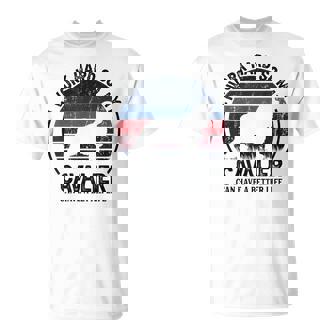 Work Hardo Dog Have Life 面白いレトロキャバリア Tシャツ - Kawaiitshirt