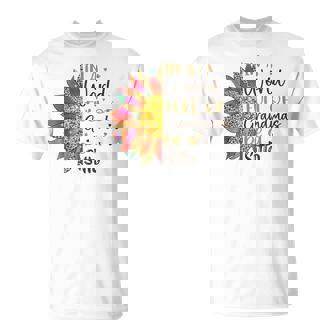 In A World Full Of Grandmas Be A Sitto Sunflower T-Shirt - Monsterry
