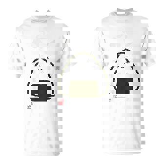 「パン-おにぎり」おもしろ 筆文字 服裏側 面白い文字入り Tシャツ - Kawaiitshirt