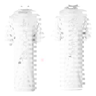 「他力本願」おもしろ 筆文字 バック服 面白い文字入り Tシャツ - Kawaiitshirt