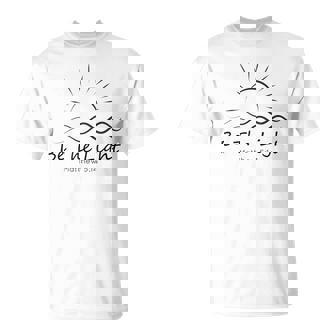 「光あれ」聖書マタイによる福音書第5章14節 Tシャツ - Kawaiitshirt