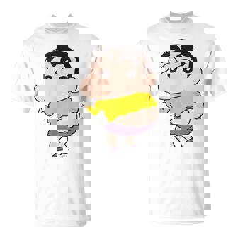 【まんが】クレヨンしんちゃん 尻出ししんちゃん Tシャツ - Kawaiitshirt
