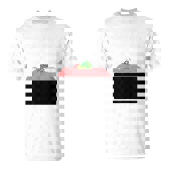 【ネギトロ】マグロ トロ ねぎ 寿司 おすし 軍艦巻き 可愛い おもしろ 面白い 食べ物 鮨 ネタ ウケ狙い 文字入り Tシャツ - Kawaiitshirt