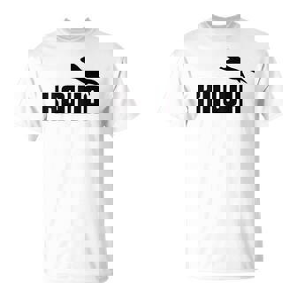 【バックプリント・背中側】Kawa カーワ《ブラック 黒》コツメカワウソ スポーツ ブランド パロディ 面白い かわいい Tシャツ - Kawaiitshirt