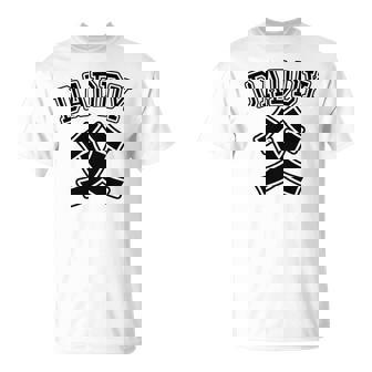 【バックプリント・背中側】お父さん Daddy 父親 パパ《チームユニフォーム風》父の日 面白い 長袖tシャツ Tシャツ - Kawaiitshirt