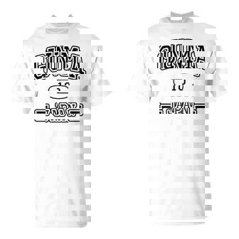 【バックプリント・背中側】群馬 Gunma【チームユニフォーム風】Jimo-T ジモティ 面白い Tシャツ - Kawaiitshirt