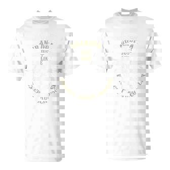 バックプリント おじいちゃんみたいだけどかっこいいバイカーのおじいちゃん Tシャツ - Kawaiitshirt