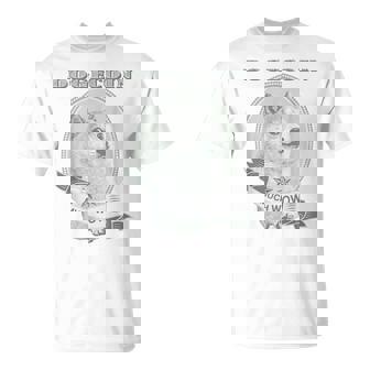 おもしろいいいいどこん 柴犬犬 ドル札 暗号のお金 Tシャツ - Kawaiitshirt