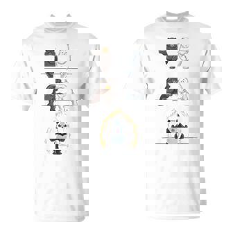 おもしろパンダ パンダ フュージョン ギフト シャツ かわいい シロクマ Tシャツ - Kawaiitshirt
