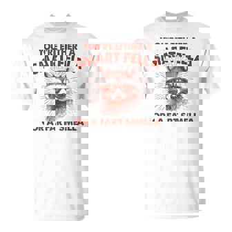 お前は利口なやつかおなら臭いのどっちかだ Tシャツ - Kawaiitshirt