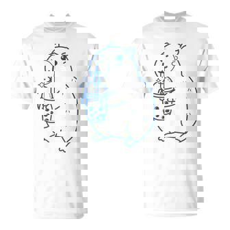 かわいい カピバラ ノベルティ グラフィック ボバティー ミルクセーキ ミルクティー Tシャツ - Kawaiitshirt