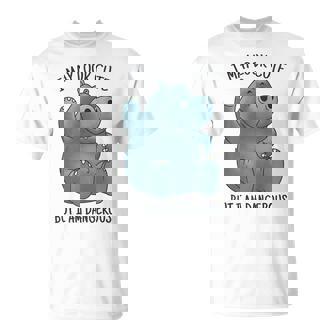 かわいいグレーカバ Tシャツ - Kawaiitshirt