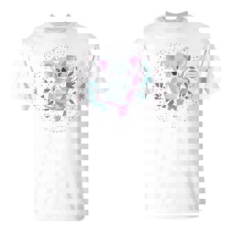 かわいいコアラガール おもしろコアラ 長袖tシャツ Tシャツ - Kawaiitshirt