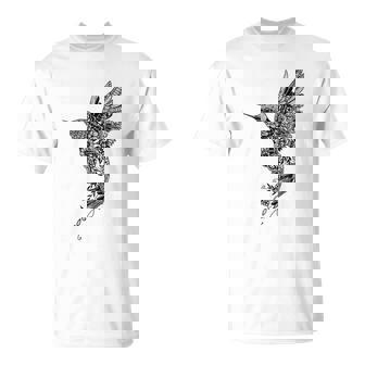 かわいいマンダラ ハチドリ レディース メンズ シャツ Tシャツ - Kawaiitshirt