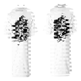 くま スケートボーダー スケートボード スケートボーダー スケートボード Tシャツ - Kawaiitshirt