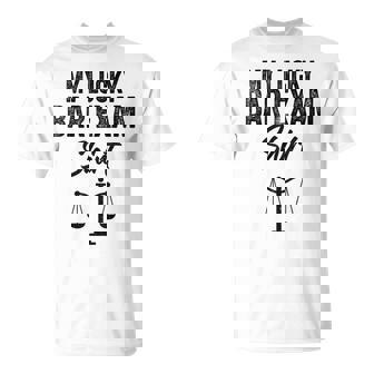 これは私のラッキーバー試験シャツ面白いラッキーバー試験 Tシャツ - Kawaiitshirt