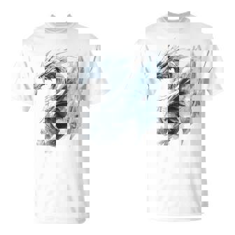 アイスドラゴン グラフィック 神話アート アイスドラゴン Tシャツ - Kawaiitshirt