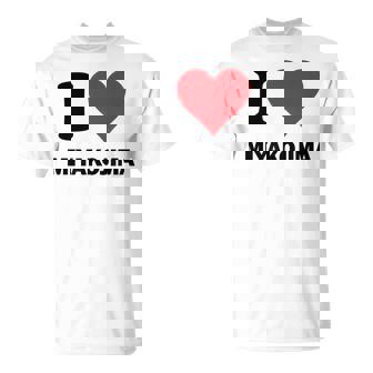 アイハート 宮古島 日本 愛 日本土産アイテム Tシャツ - Kawaiitshirt