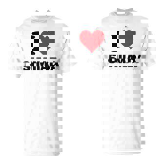 アイハート 島田 Japan Love 日本土産 Tシャツ - Kawaiitshirt