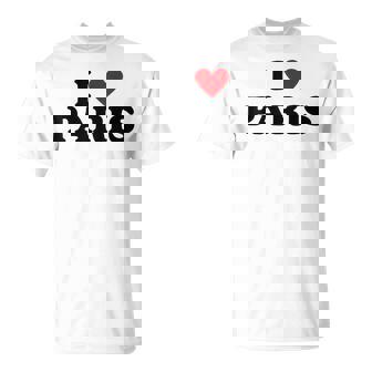 アイハートフランスシティ-アイラブパリ Tシャツ - Kawaiitshirt