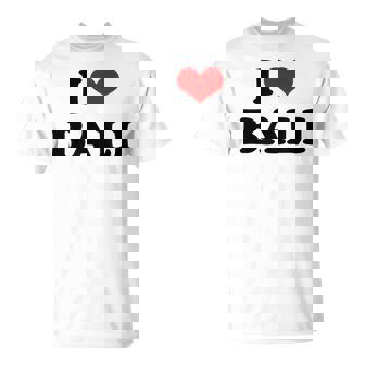 アイラブバリハートバリバケーション Tシャツ - Kawaiitshirt