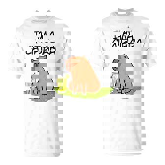 アイ・アム・ア・カイピバラ～カイピリーニャ・カクテル好きのカピバラ～ Tシャツ - Kawaiitshirt
