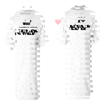 アイ・ハート Usa シティ-アイ・ラブ・ニューアーク Tシャツ - Kawaiitshirt