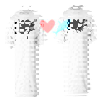 アイ・ラブ・シャークス Tシャツ - Kawaiitshirt