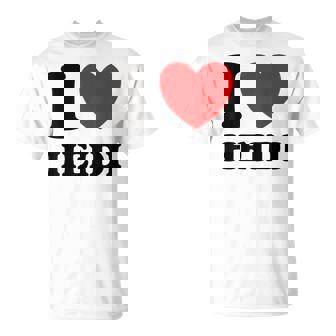 アイ・ラブ・ハイジ Tシャツ - Kawaiitshirt