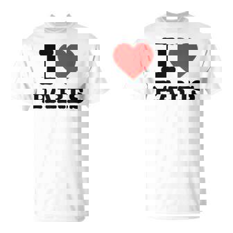 アイ・ラブ・パリ Tシャツ - Kawaiitshirt