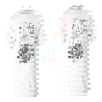 アニメ ホラーガール 美的 ソフト グランジ ワイフ 日本人 女の子 長袖tシャツ Tシャツ - Kawaiitshirt