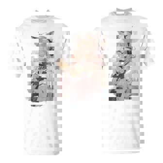 アニメ ワイフ かわいい アニメ 漫画 猫 女の子 甘い レトロ 日本 Tシャツ - Kawaiitshirt