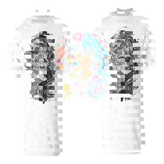 アニメ 漫画 モチーフ カラフル イラスト アニメ Tシャツ - Kawaiitshirt