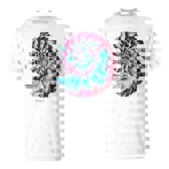 アンモナイトスパイラル貝殻 長袖tシャツ Tシャツ - Kawaiitshirt