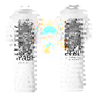 イスタンブール、トルコ 猫の街 Istanbul Turkey City Of Cats Tシャツ - Kawaiitshirt