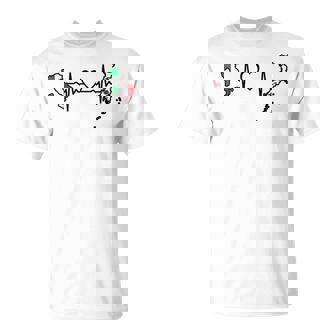 イタリアの日本の国旗 日本 イタリア ハートビート Tシャツ - Kawaiitshirt