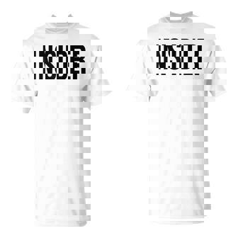 インサイダー Tシャツ - Kawaiitshirt