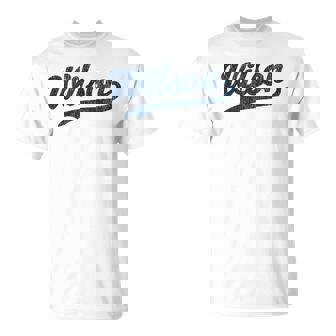 ウィルソン ノースカロライナ Nc ビンテージ スポーツ グラフィック Tシャツ - Kawaiitshirt