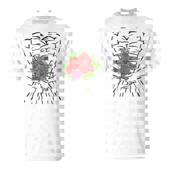 ウェディングドレス ブライダルガウン コルセット シンプル 結婚 かわいい Tシャツ - Kawaiitshirt