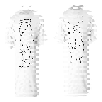 ウォンバット かわいいげっ歯類 森の動物図鑑 Tシャツ - Kawaiitshirt