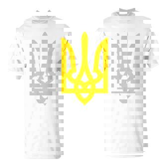 ウクライナ大統領 ヴォロディミル・ゼレンスキー ウクライナ・トライデント 長袖tシャツ Tシャツ - Kawaiitshirt