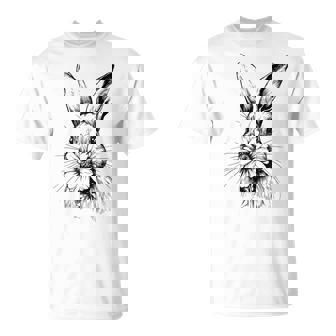 ウッドランド バニー コテージコア 花 春 素朴なイースター Tシャツ - Kawaiitshirt