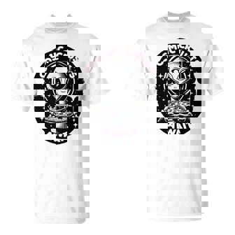 エイリアンピザオファー 宇宙の地殻が待っている 長袖tシャツ Tシャツ - Kawaiitshirt