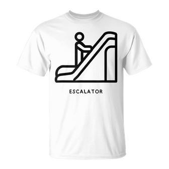 エスカレーター Tシャツ - Kawaiitshirt