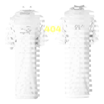 エラー404デジタル表現 Tシャツ - Kawaiitshirt