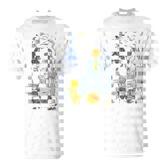 オズの土地 ギフト クラシック かかし トト オズの魔法使い ドロシーの魔法使い Tシャツ - Kawaiitshirt